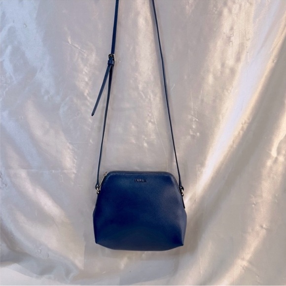 Furla navy dome cross-body bag, EUC - Picture 9 of 9